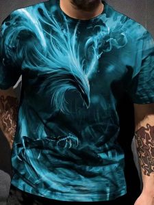 Manfinity LEGND Men 3D Animal Print Tee