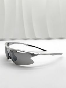 1pc Men's Fashion Pc Lens Decoration Sunglasses, Suitable For Daily Outdoor Activities, Driving, Fishing Windproof Goggles