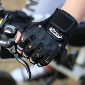 1pair Half Finger Gloves For Bike, Fitness, Cycling, Motorcycle Sports