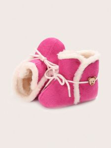 Winter Newborn Baby Boy Girl Thick Warm Shoes 3-6-10 Months Baby First Walkers Infant Boots