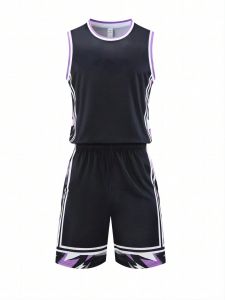 Men's Basketball Clothing Set, Quick-dry And Breathable For Training And Competition