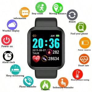 1pc Unisex White Silicone Strap Touch Screen Multifunctional Smart Watch With Various Sports Modes, Remote Control Camera Function Compatible With Both Android And Ios Systems