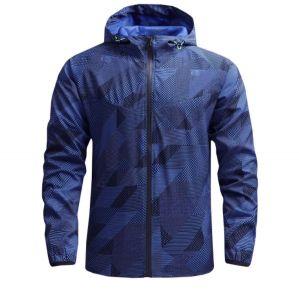 Men's spring and autumn mountaineering coat thin casual fast drying windbreaker outdoor sports jacket men